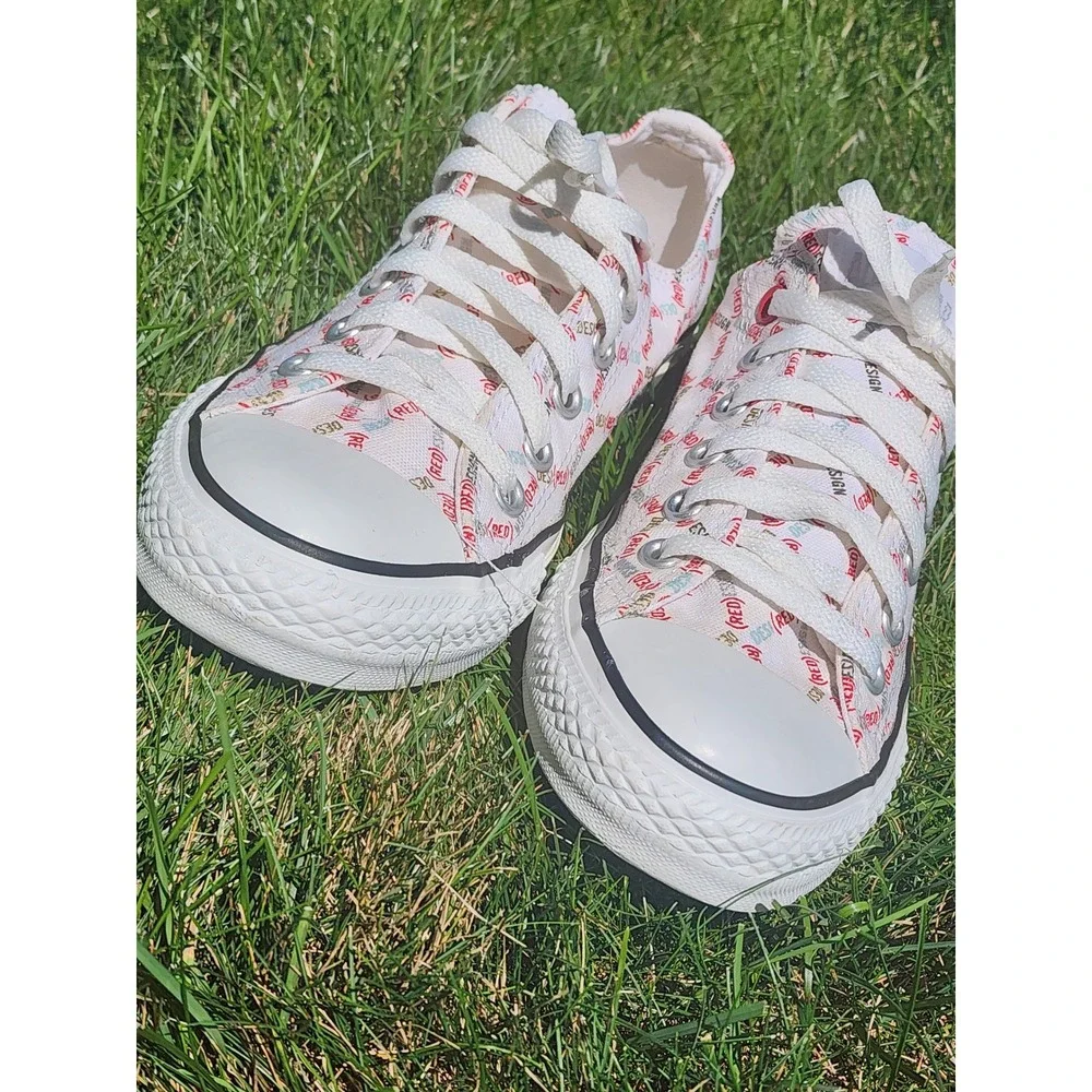 Vintage 2007 Converse Chuck Taylor All Star (PRODUCT)RED Low Top Men 6 / Women 8